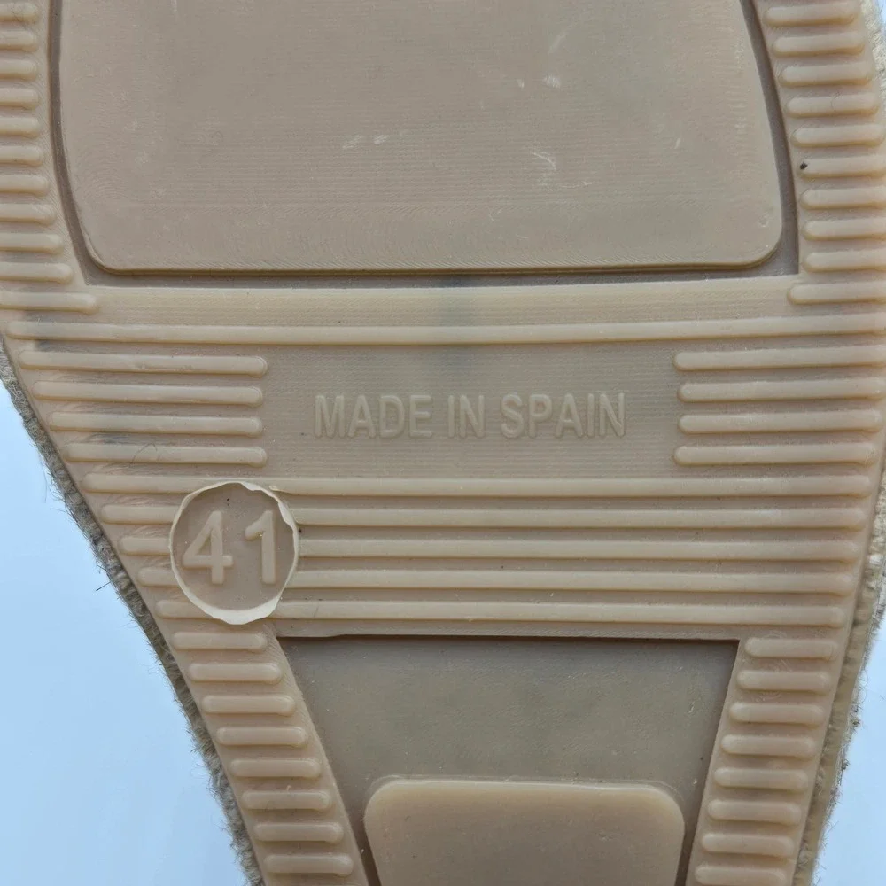 Boden Espadrille Wedge Sandals Yellow Suede Ankle Tie MADE IN Spain WMS 10.5
